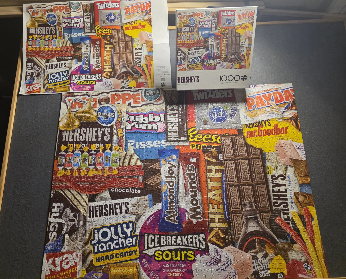 Hershey's Candy Collage 1000 Piece Puzzle