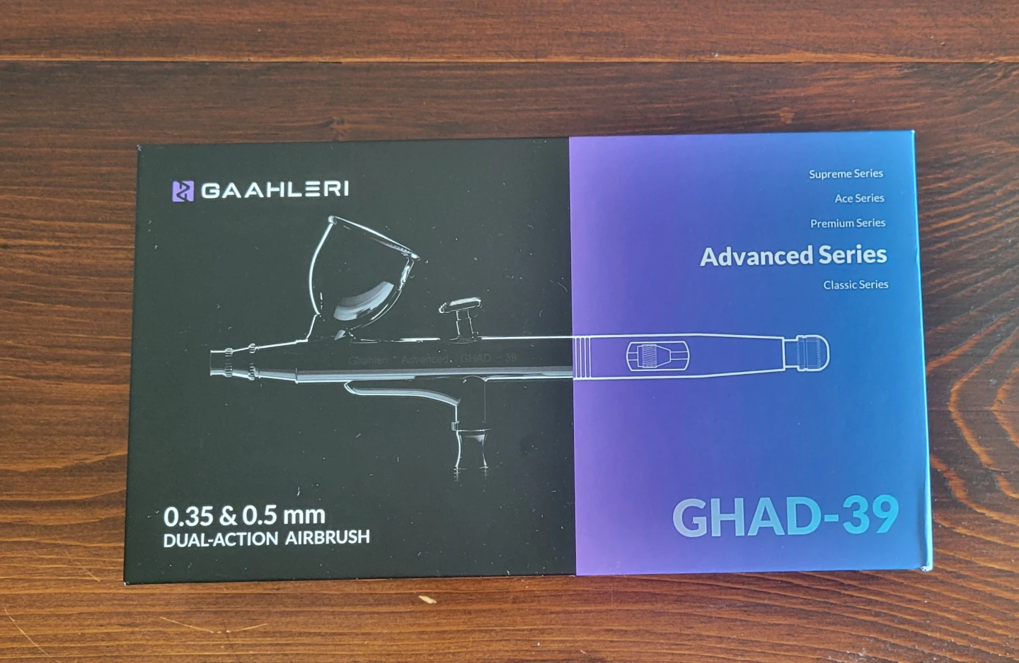 Gaahleri GHAD-39 Airbrush Kit, 0.35 & 0.5 mm Needles