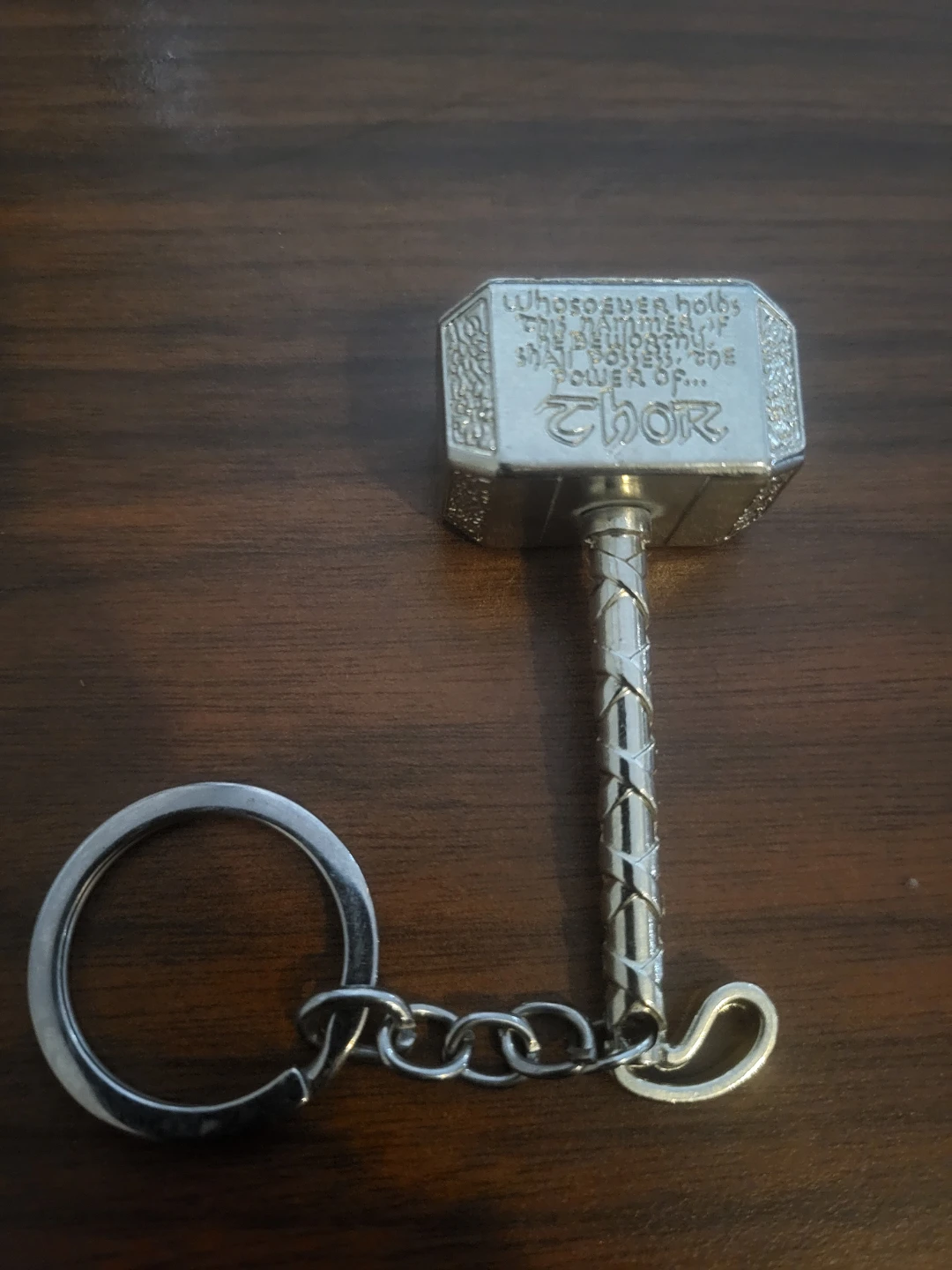 Marvel Thor Mjolnir Keychain