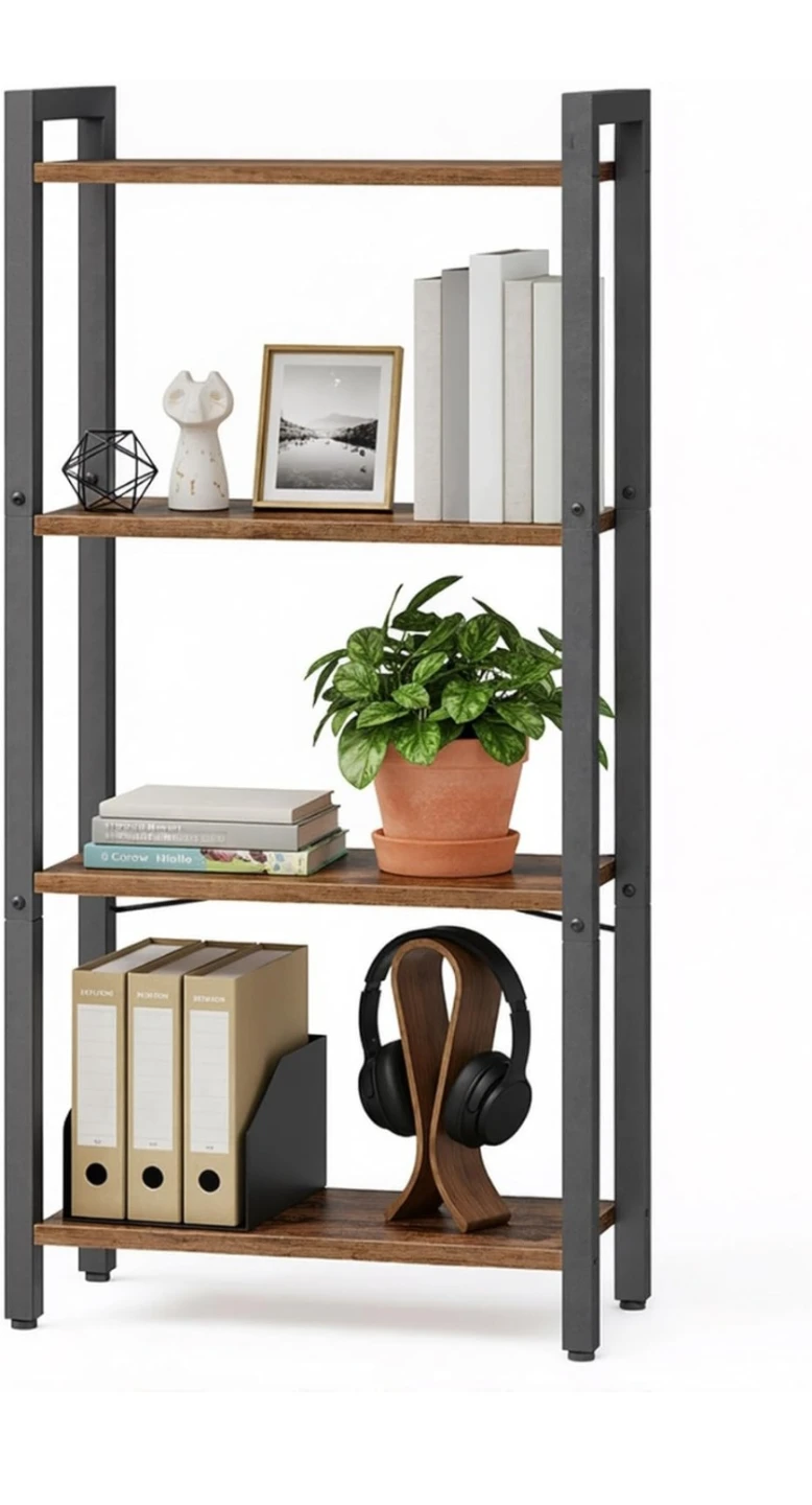 Vasagle 4-Tier Bookshelf