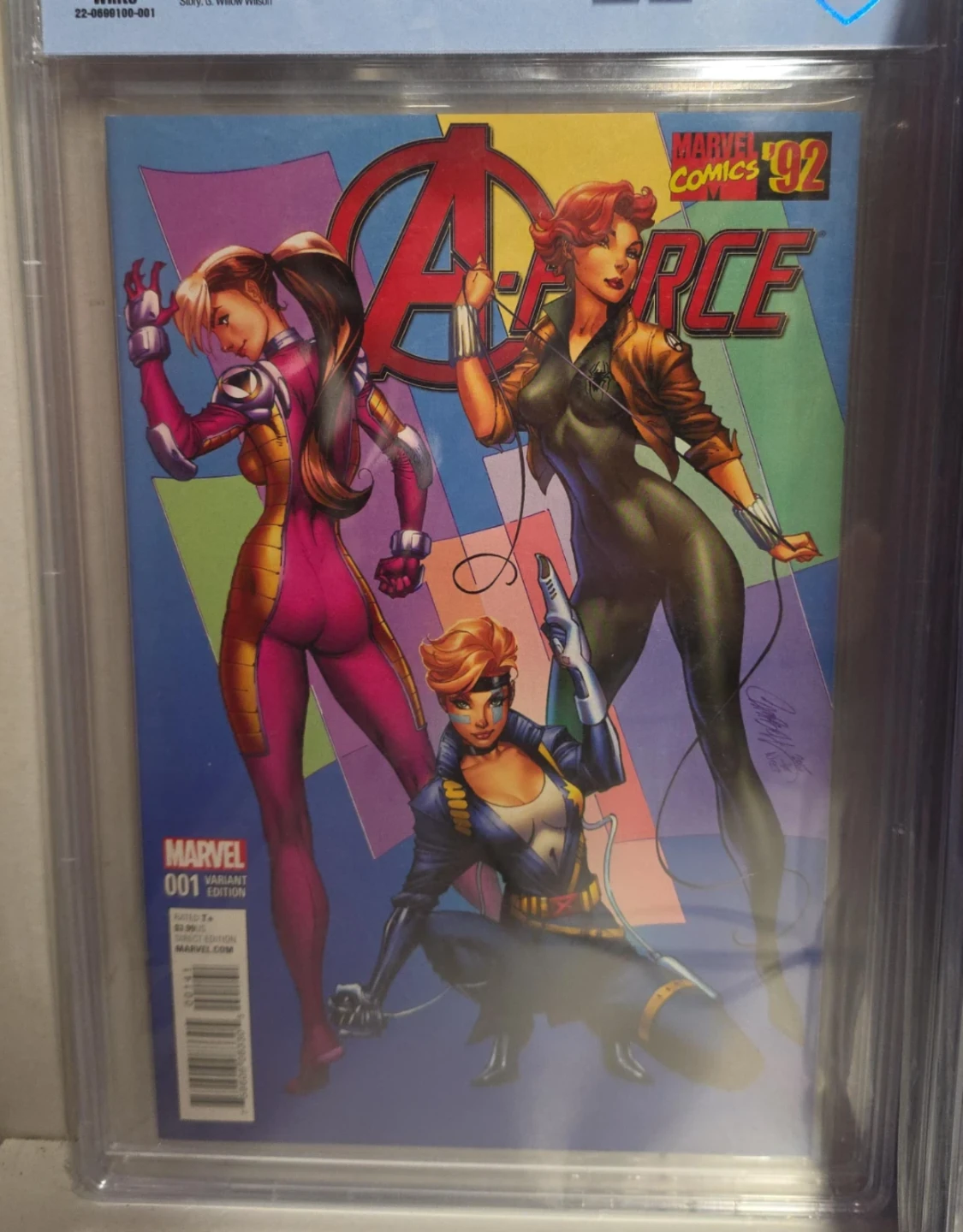 A-Force #1 Variant Comic (Marvel Comics '92) - photo 2