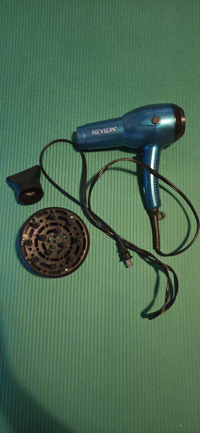 Hair Dryer with Diffuser and Concentrator