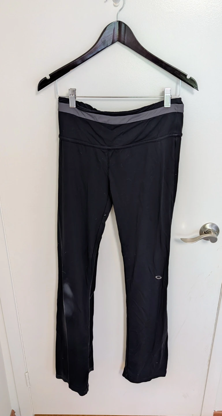 Goldline Black Curling Pants - Women's Size Medium (Size 8)