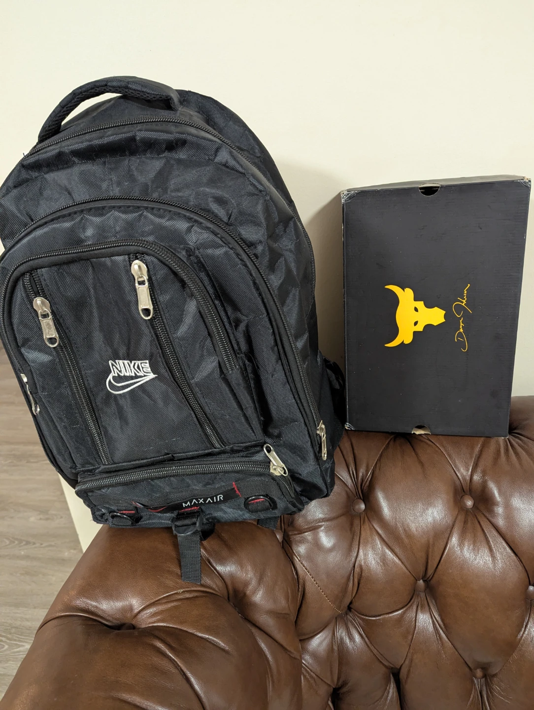 Black Nike Max Air Backpack - photo 2