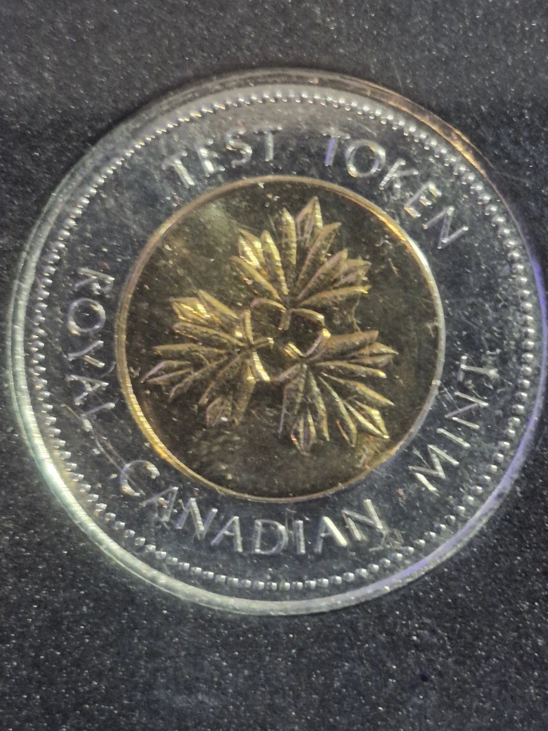 Royal Canadian Mint Bi-metallic Test Token - photo 4
