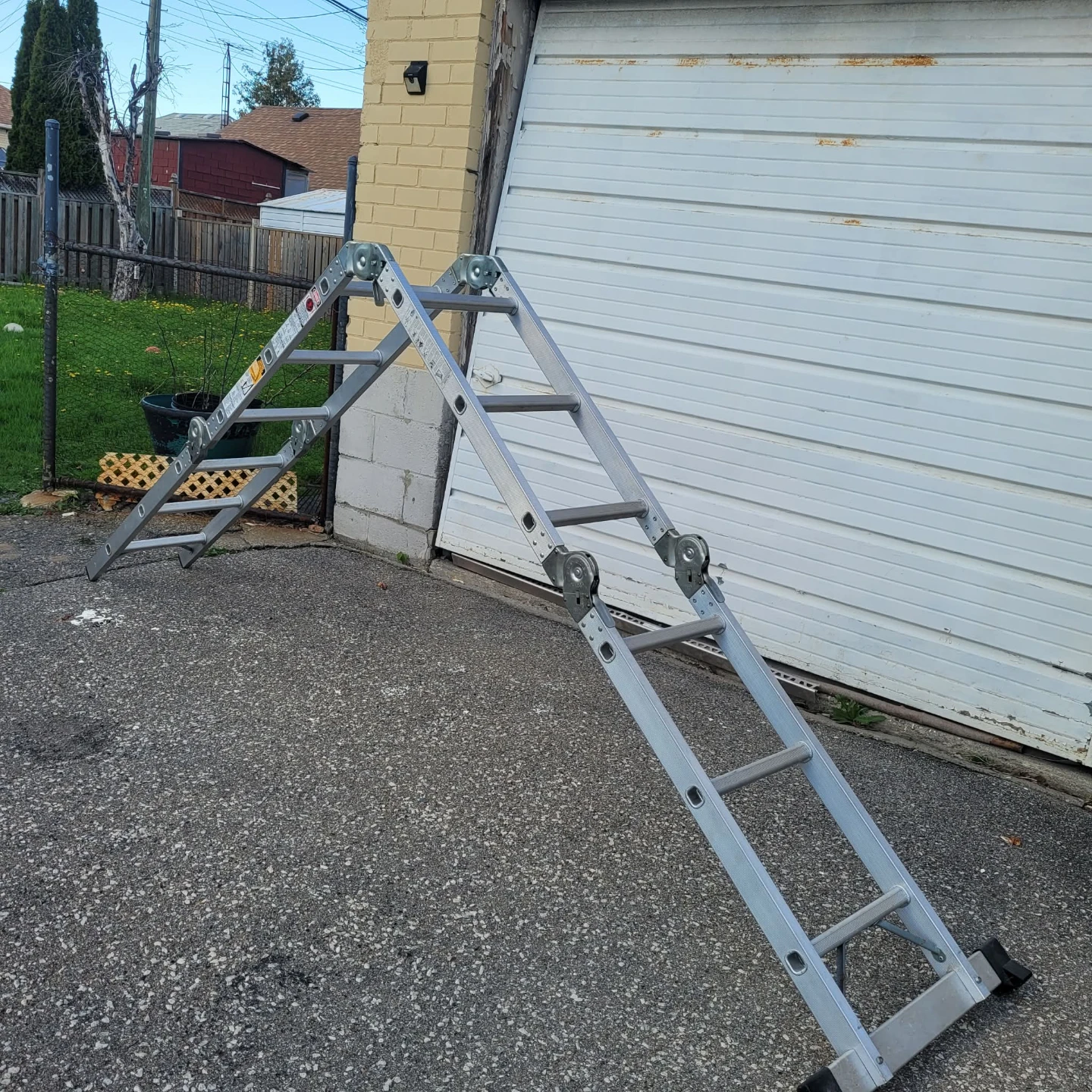 12ft Multi-Purpose Folding Ladder - photo 5
