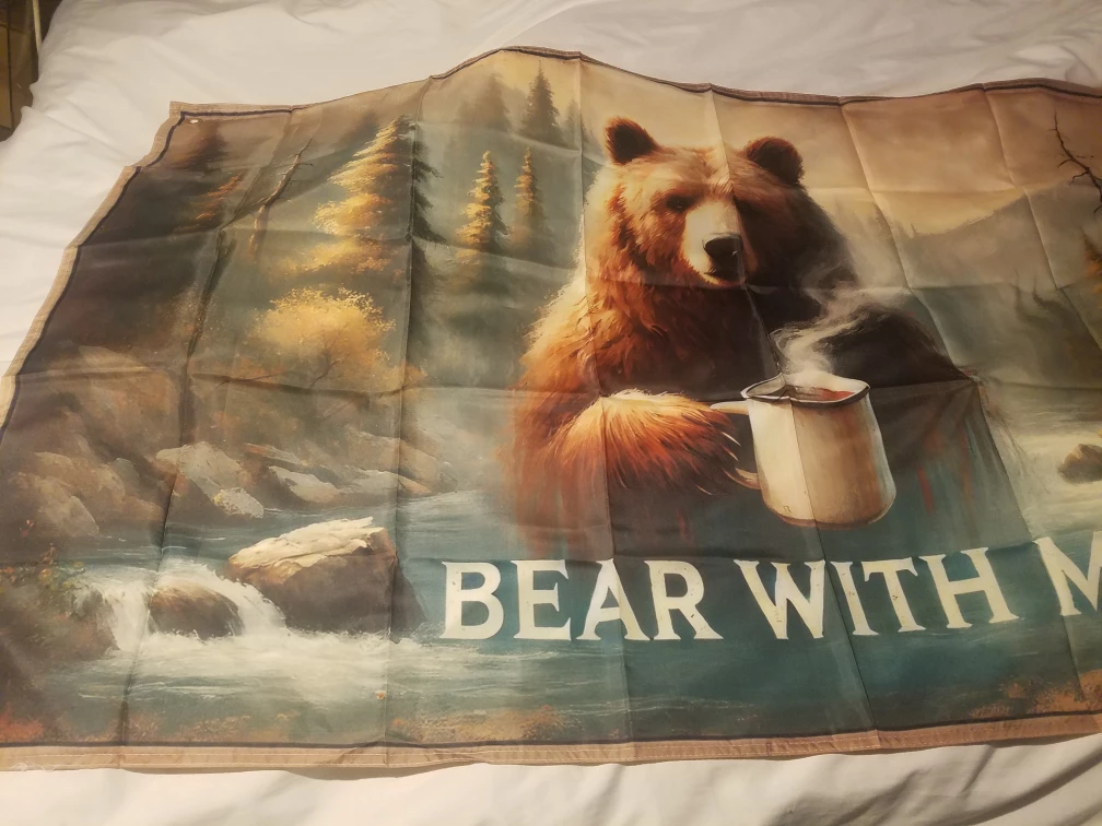 Bear With Me Wall Hanging Tapestry