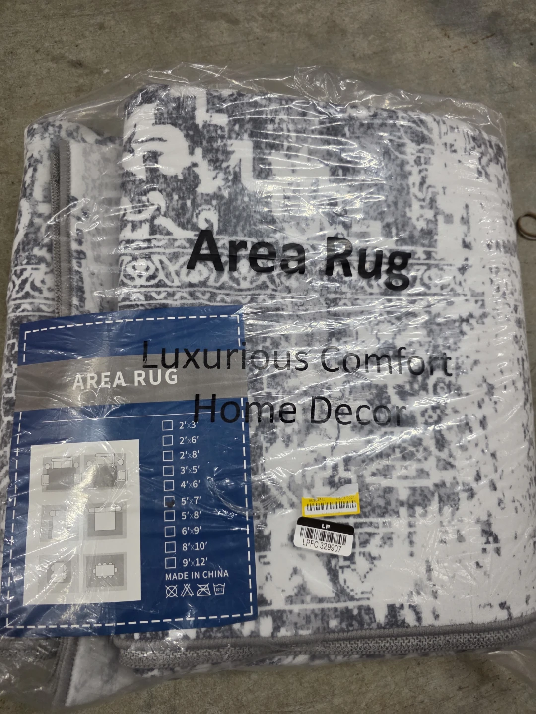Area Rug Luxurious Comfort Home Decor