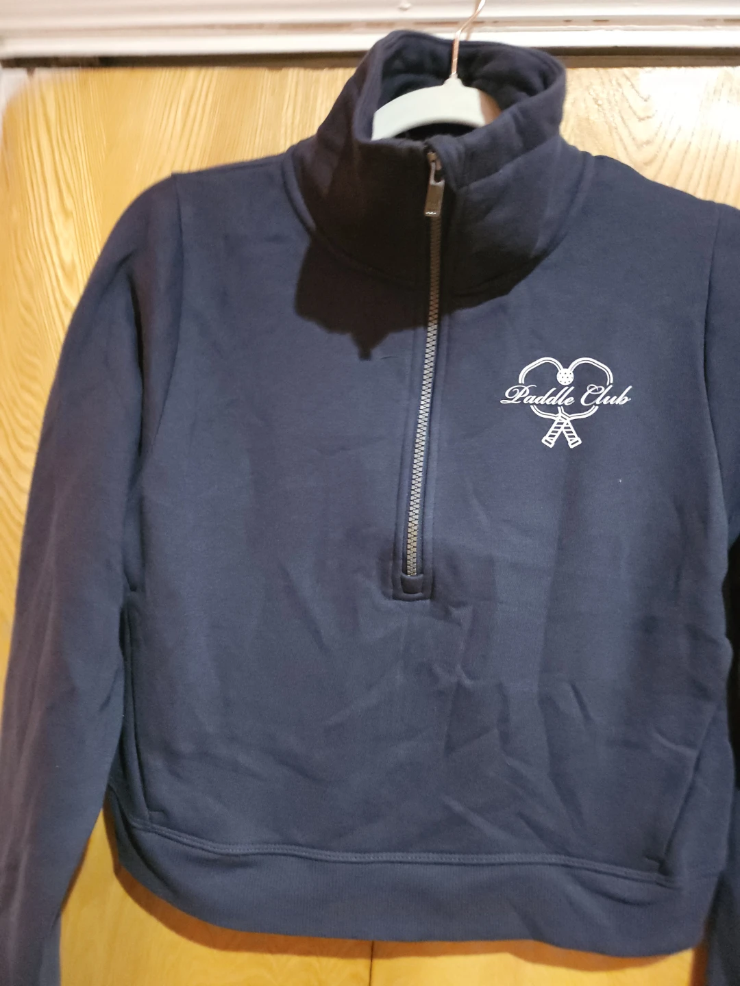 All In Motion Core Fleece 1/2 Zip Jacket XS Navy Blue