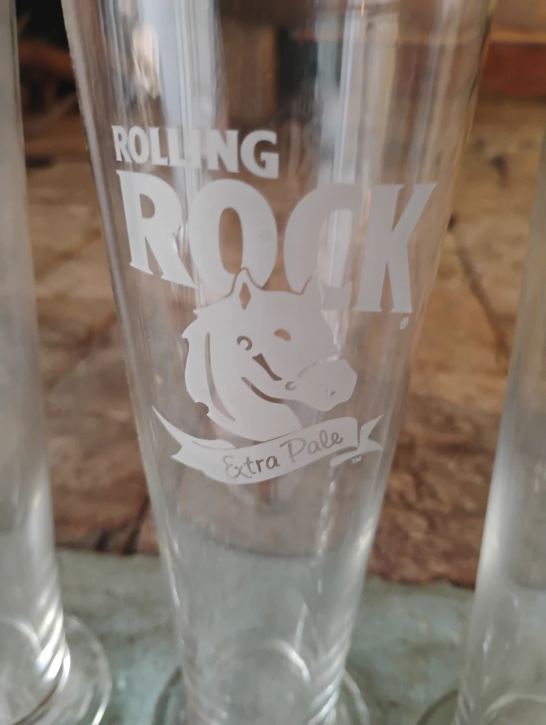 Rolling Rock Extra Pale Beer Glasses - Set of 6 - photo 2