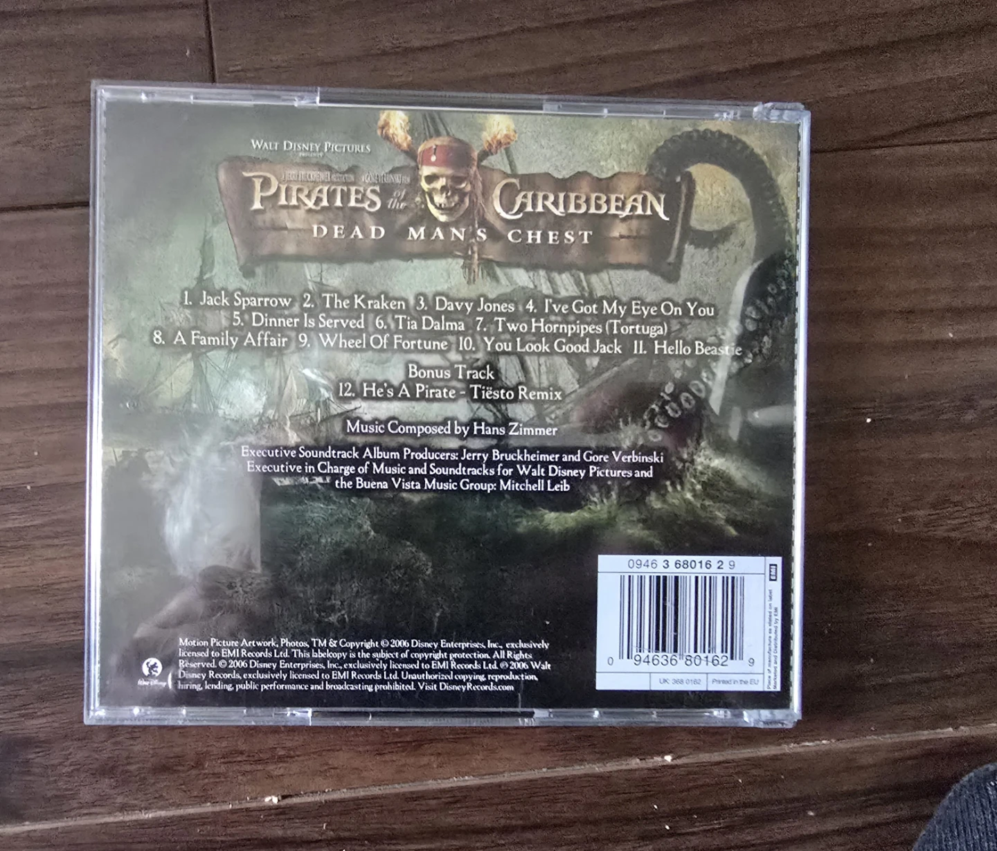 Pirates of the Caribbean: Dead Man's Chest Original Soundtrack - photo 2