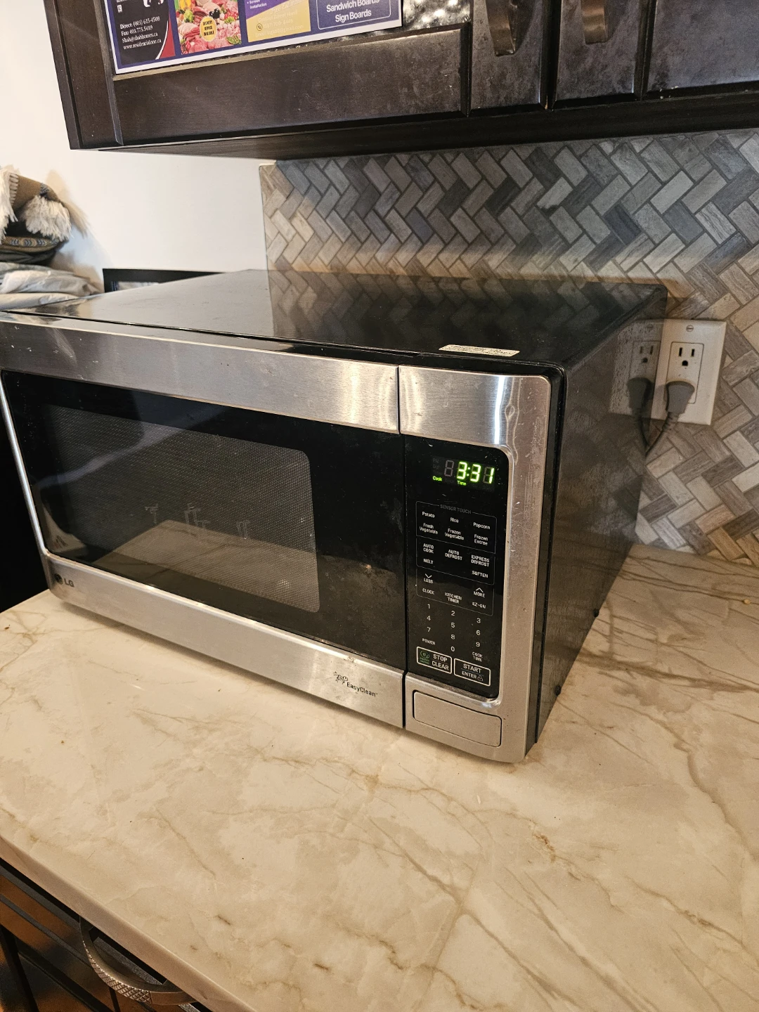 LG Stainless Steel Microwave