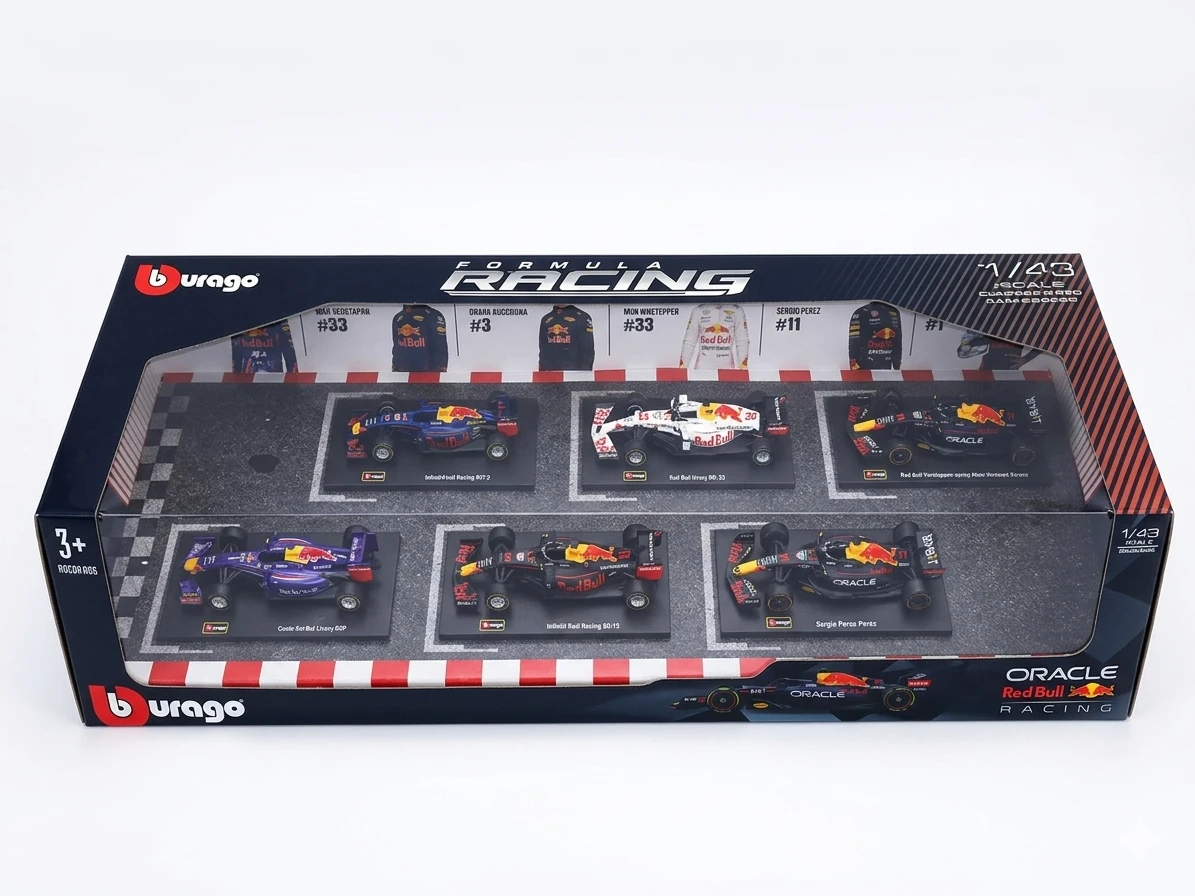 Bburago Formula Racing Red Bull 1:43 Scale Model Cars - photo 2
