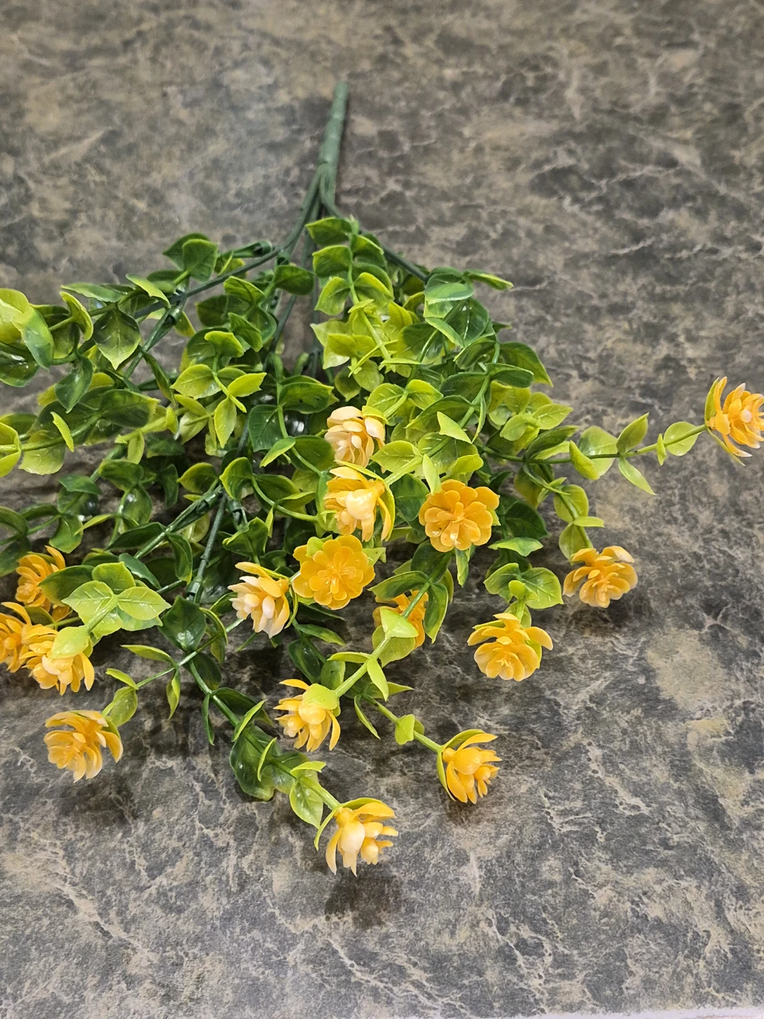 Artificial plastic Flowers - Yellow and Purple 4 for $1.00 - photo 5