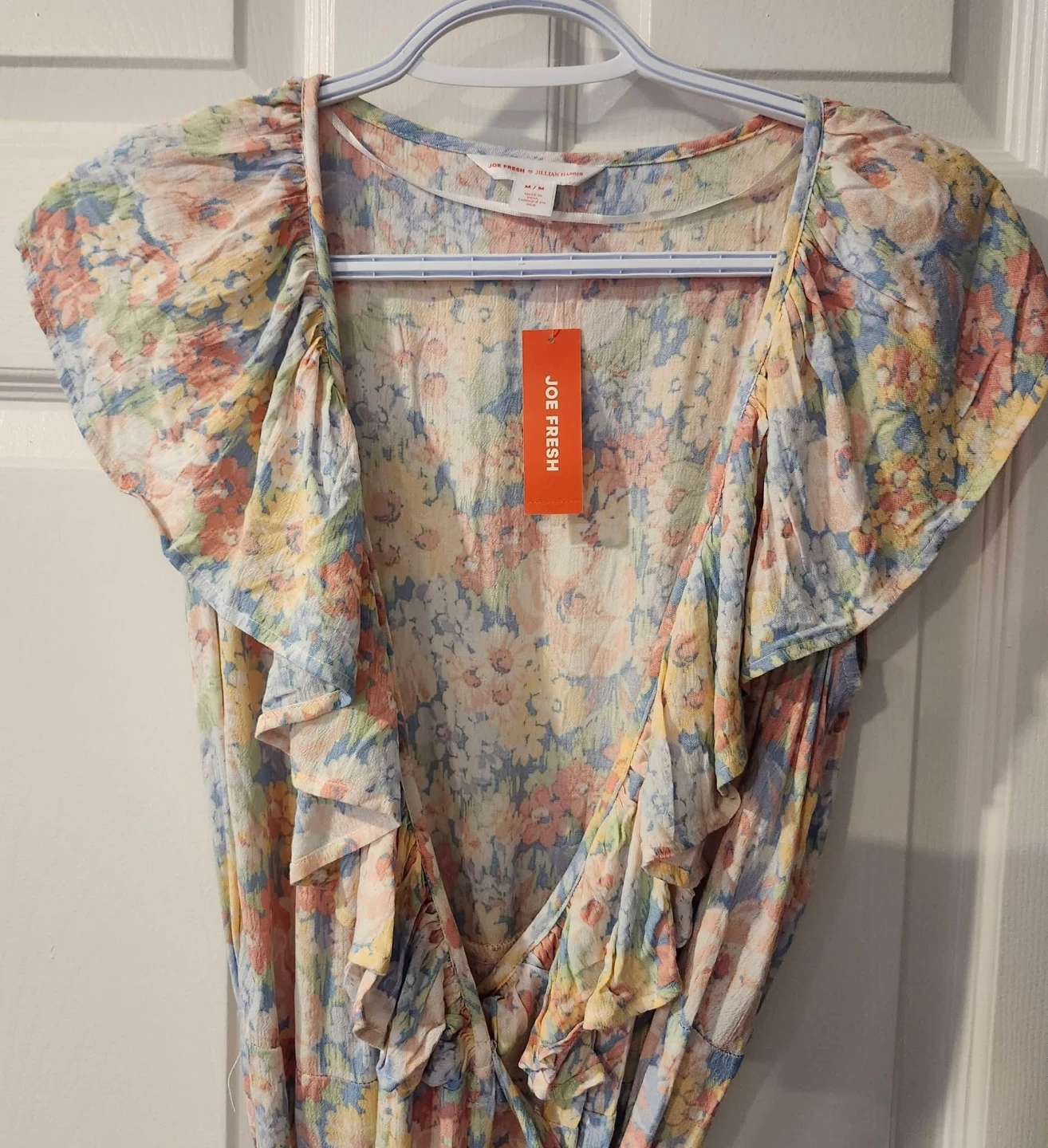 #S,  #M,  #2X,  &  #3X  $25.  NEW FLORAL WRAP DRESS