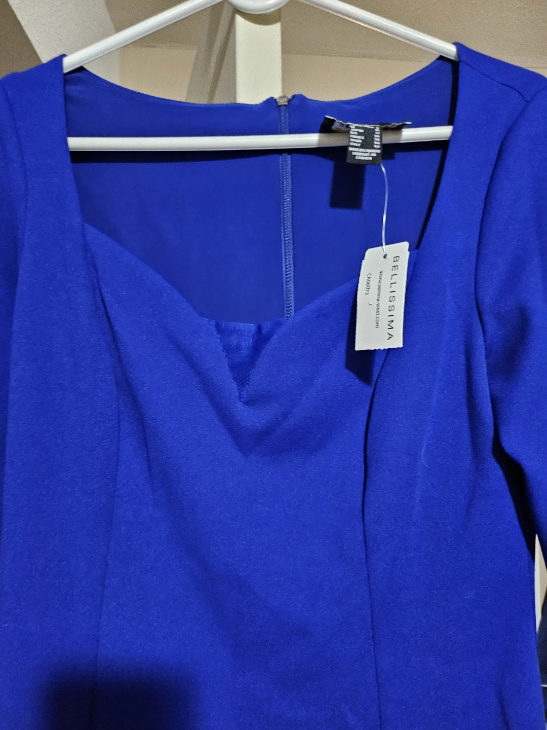 Bellissima Blue Long Sleeve Top - Size Medium - photo 3