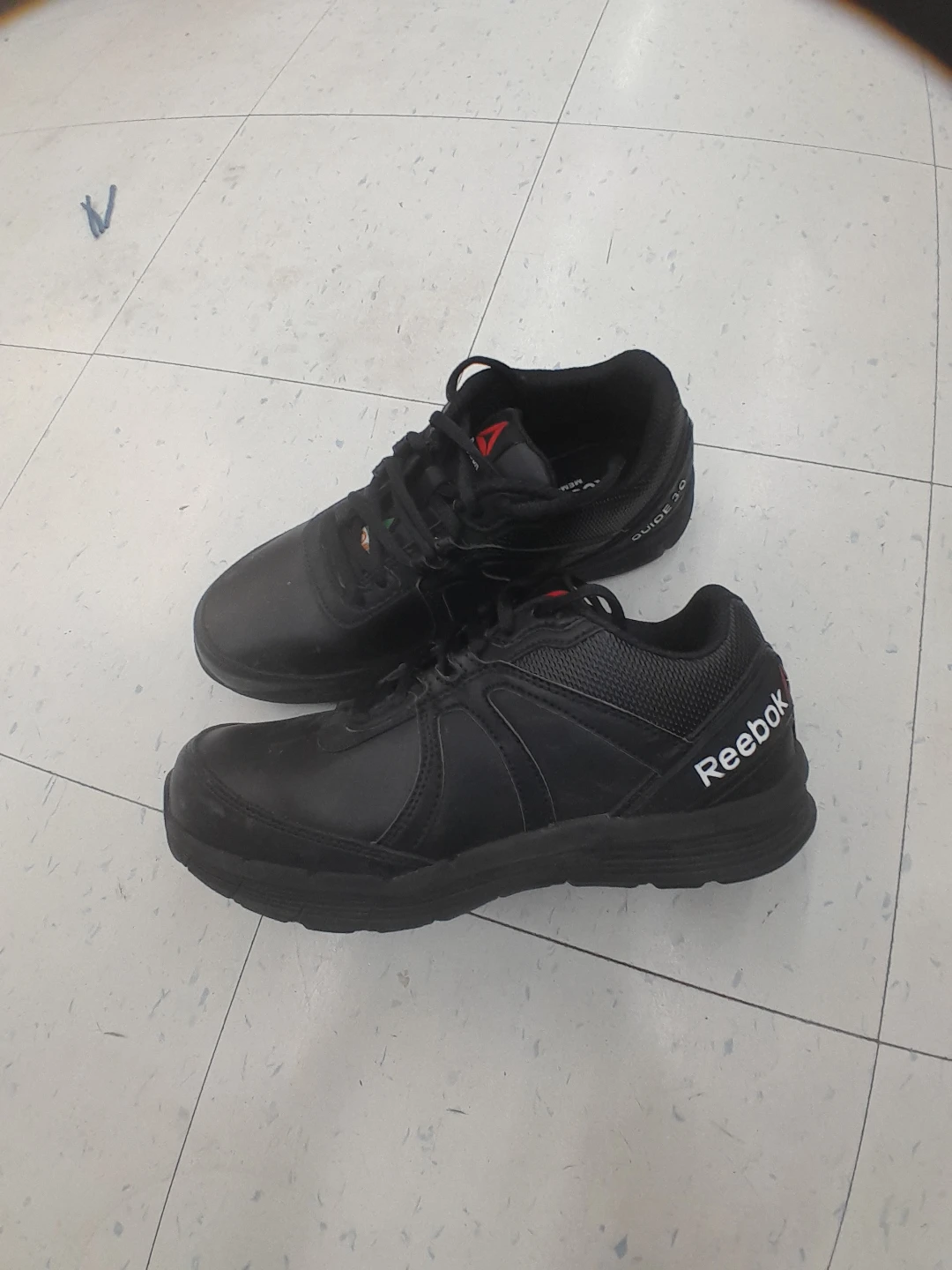 Reebok Guide 3.0 Black  Safety Shoes Men's Size 8