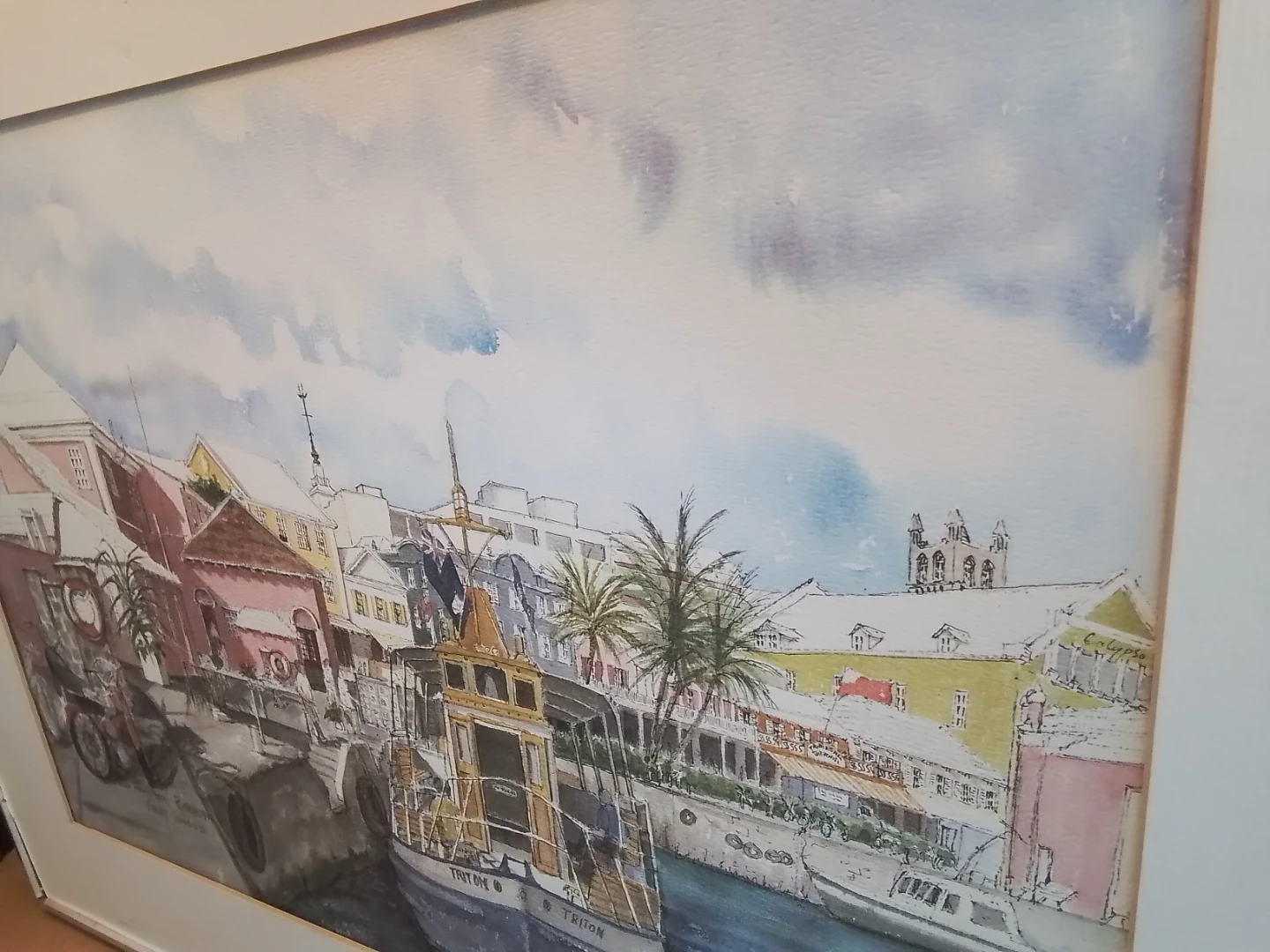 Sue Quarles Ferry Landing Hamilton, Bermuda (1987) - photo 3