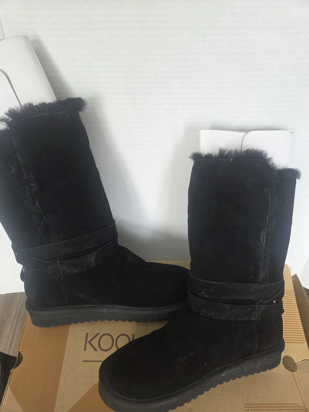 Koolaburra by UGG Black Suede Boots - photo 2
