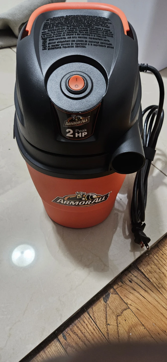 Armor All 2.5 Gallon, 2 Peak HP Wet/Dry Vacuum - can deliver