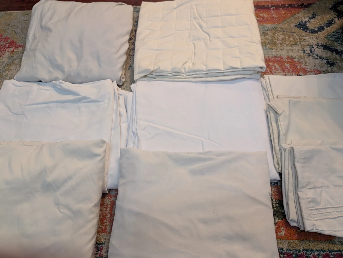 Queen White Bed Sheet Bundle - photo 3