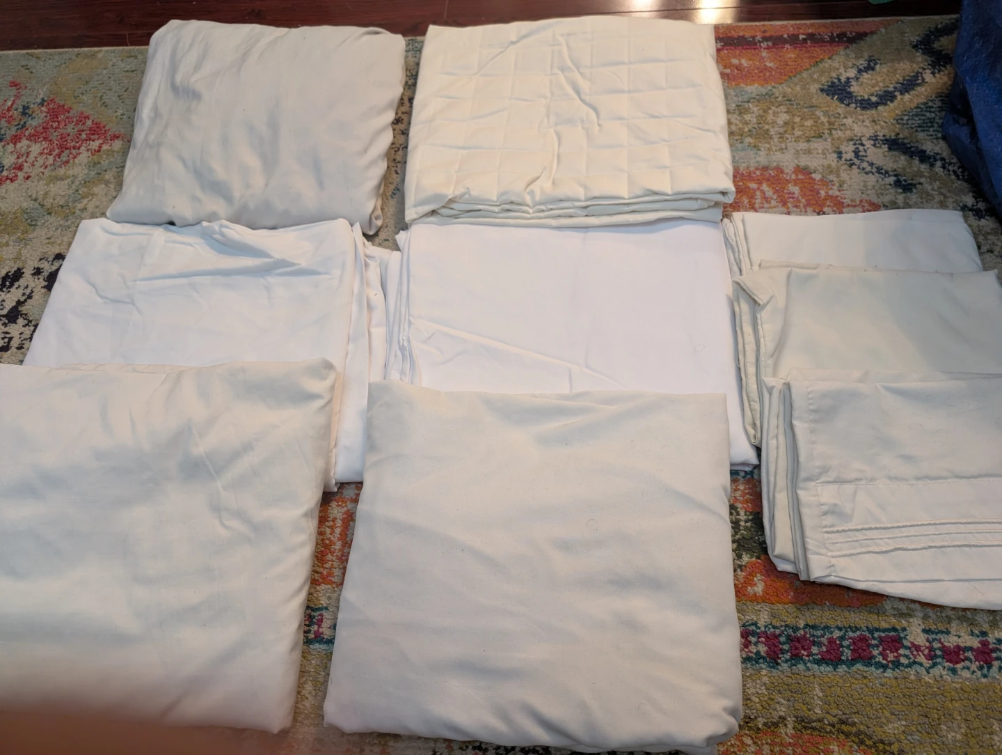 Queen White Bed Sheet Bundle - photo 4