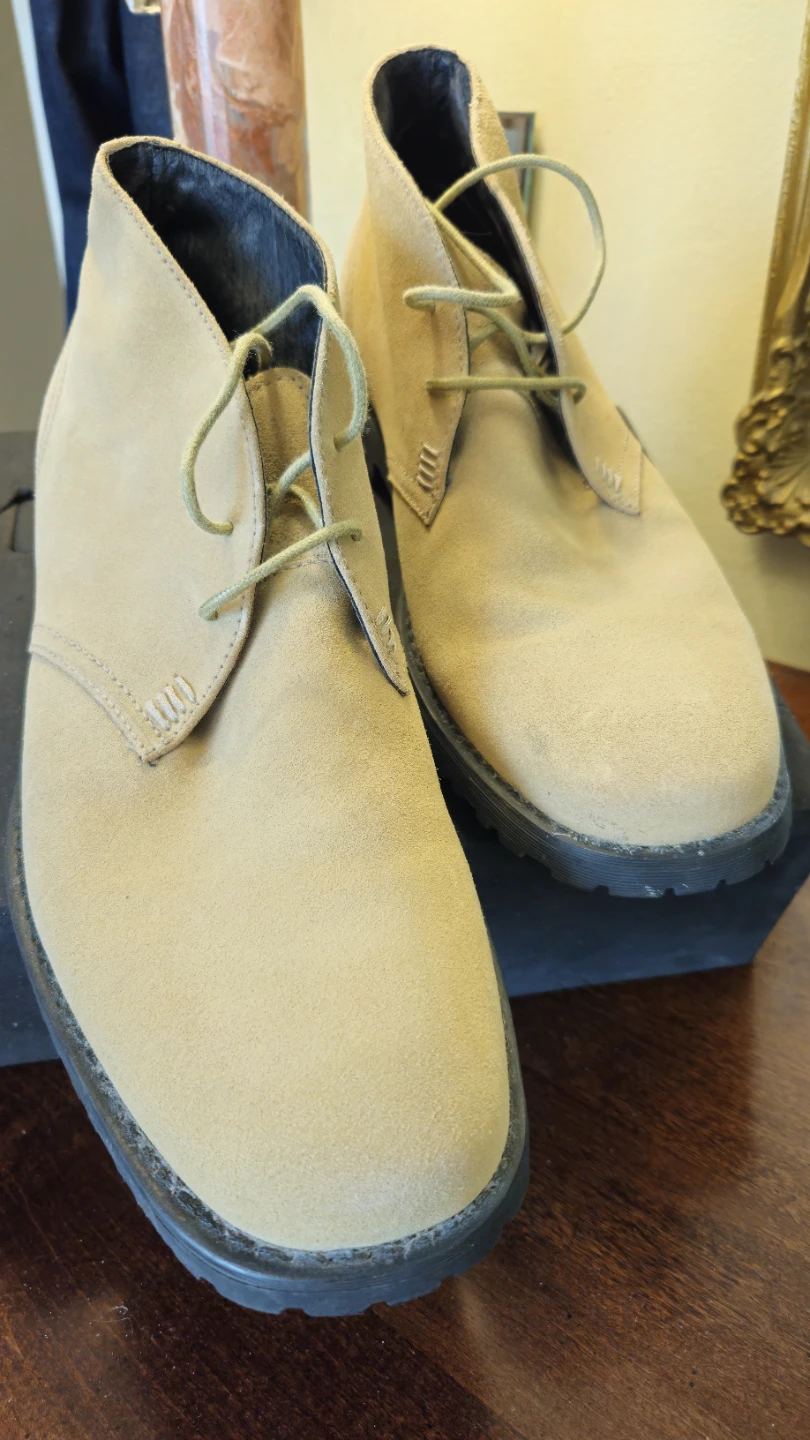 Lands' End Suede Chukka Boots Tan - photo 2