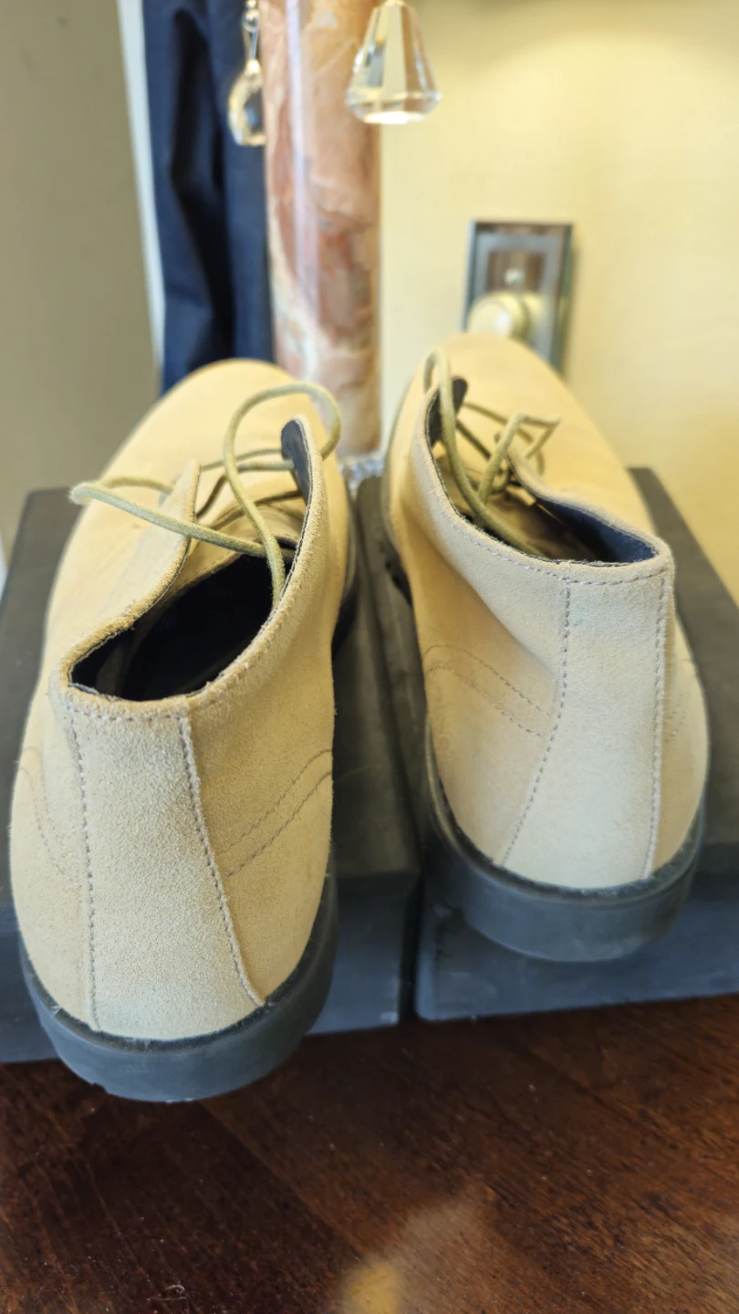Lands' End Suede Chukka Boots Tan - photo 4