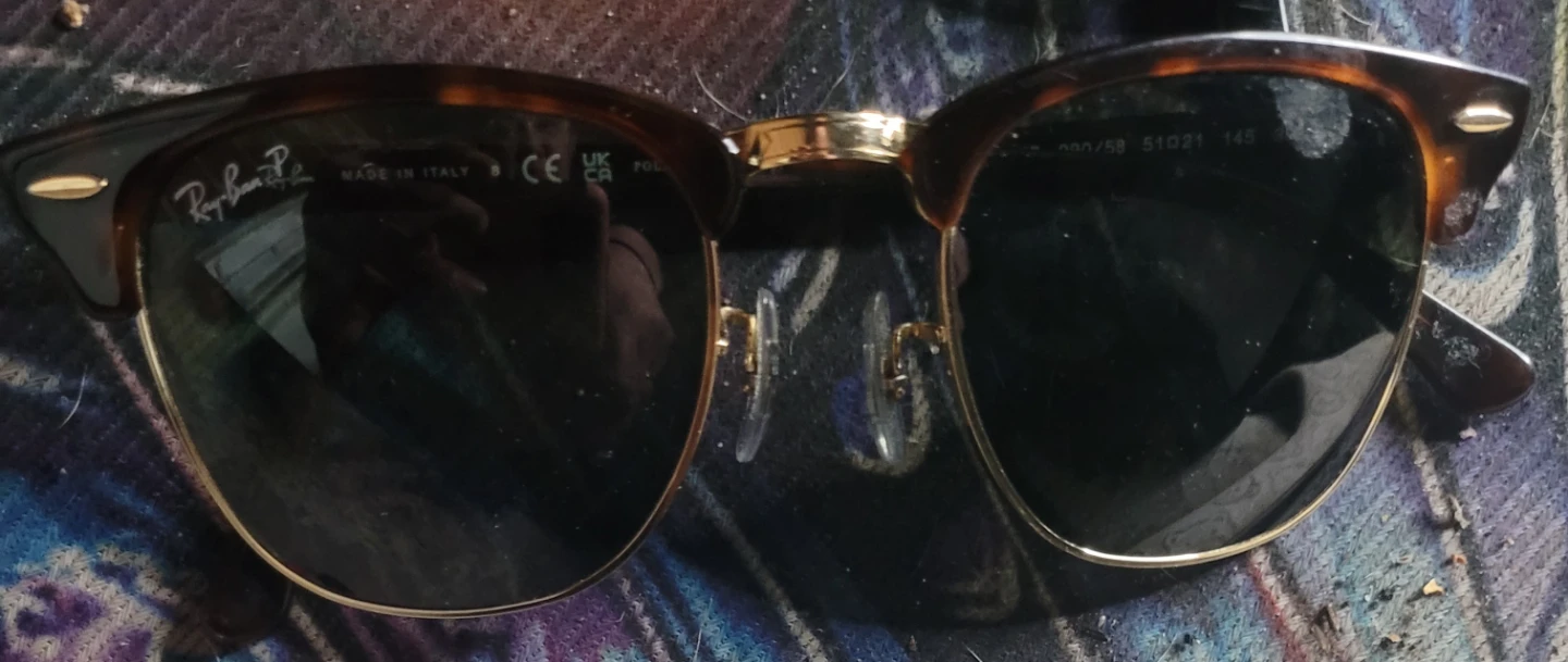 Ray-Ban Clubmaster Sunglasses Tortoise Shell