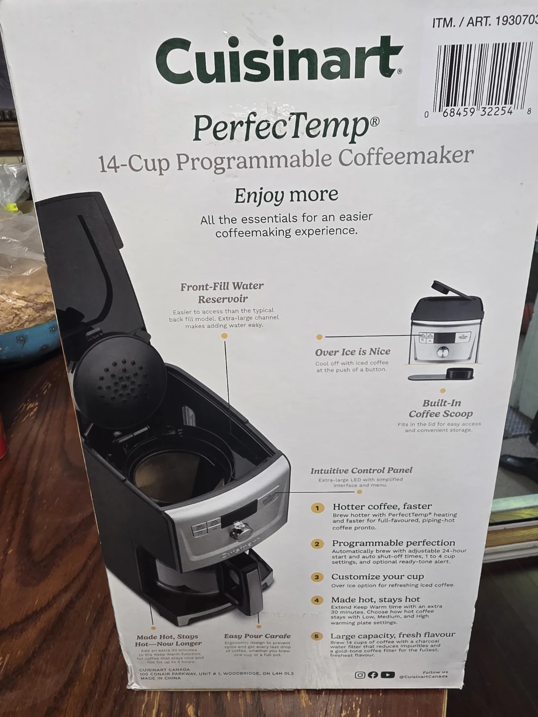 Cuisinart PerfectTemp 14-Cup Programmable Coffeemaker - photo 2