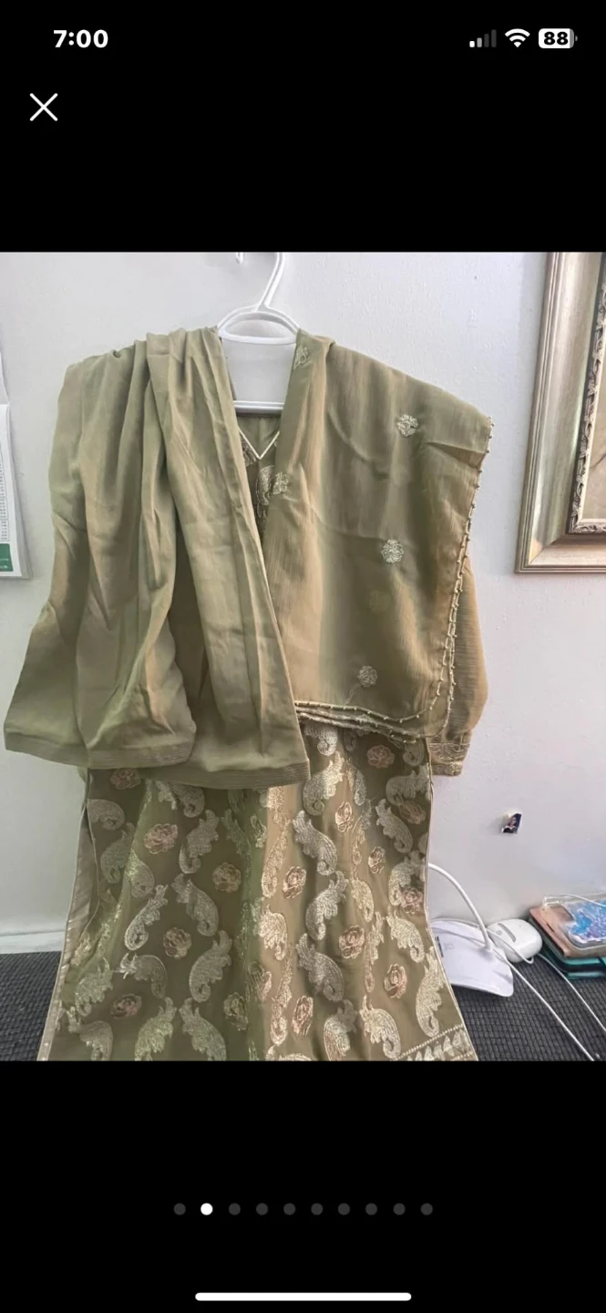 Women's Paisley Print Kurti with Dupatta - photo 2