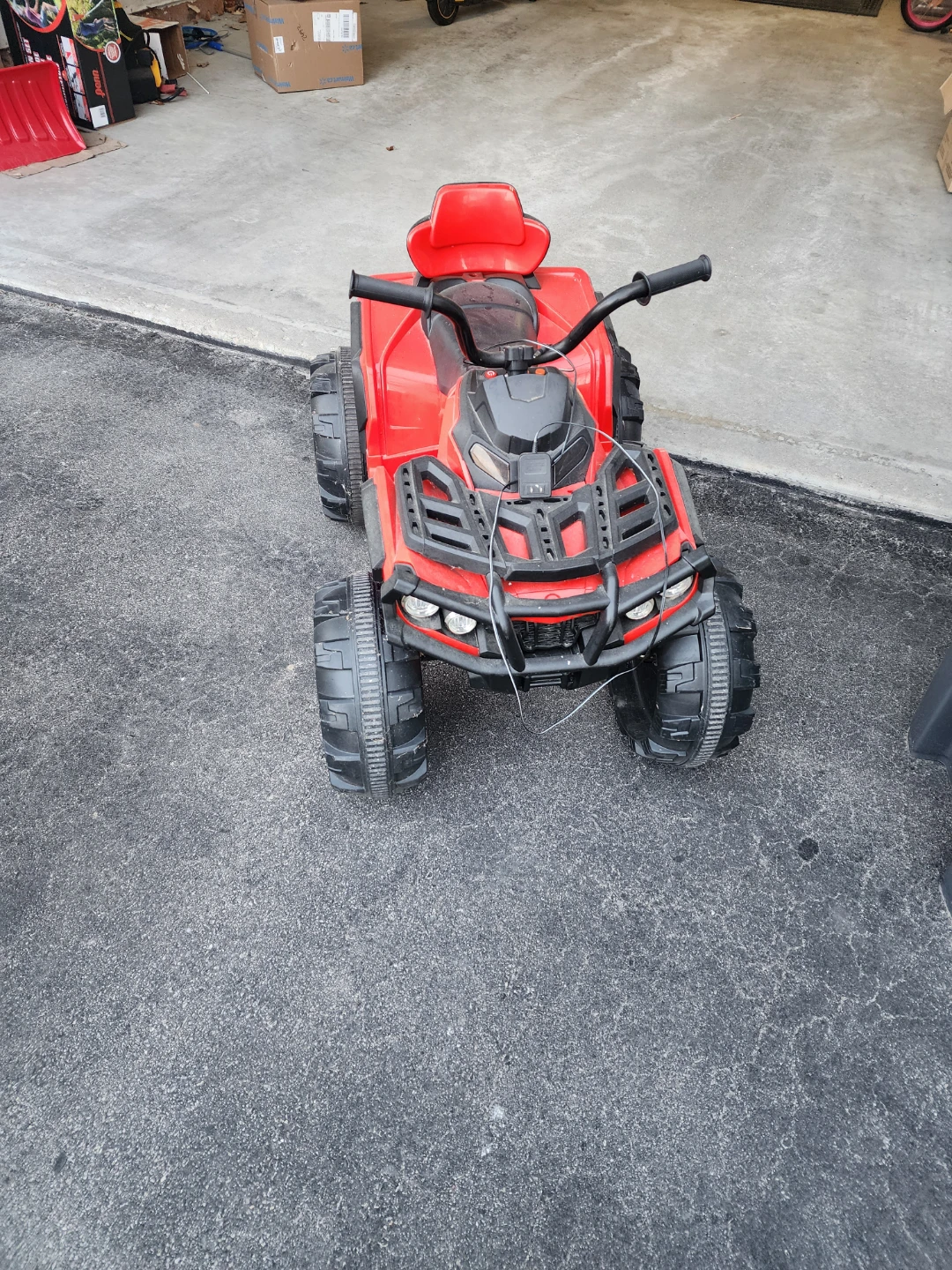 Kids Ride-On ATV - Red - photo 2