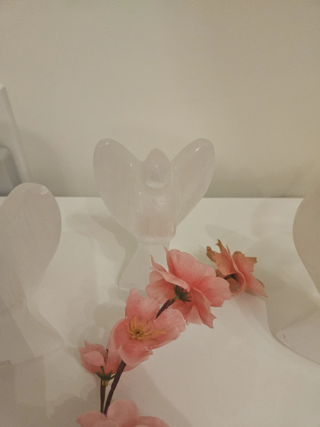 Selenite Crystal Angel Figurine