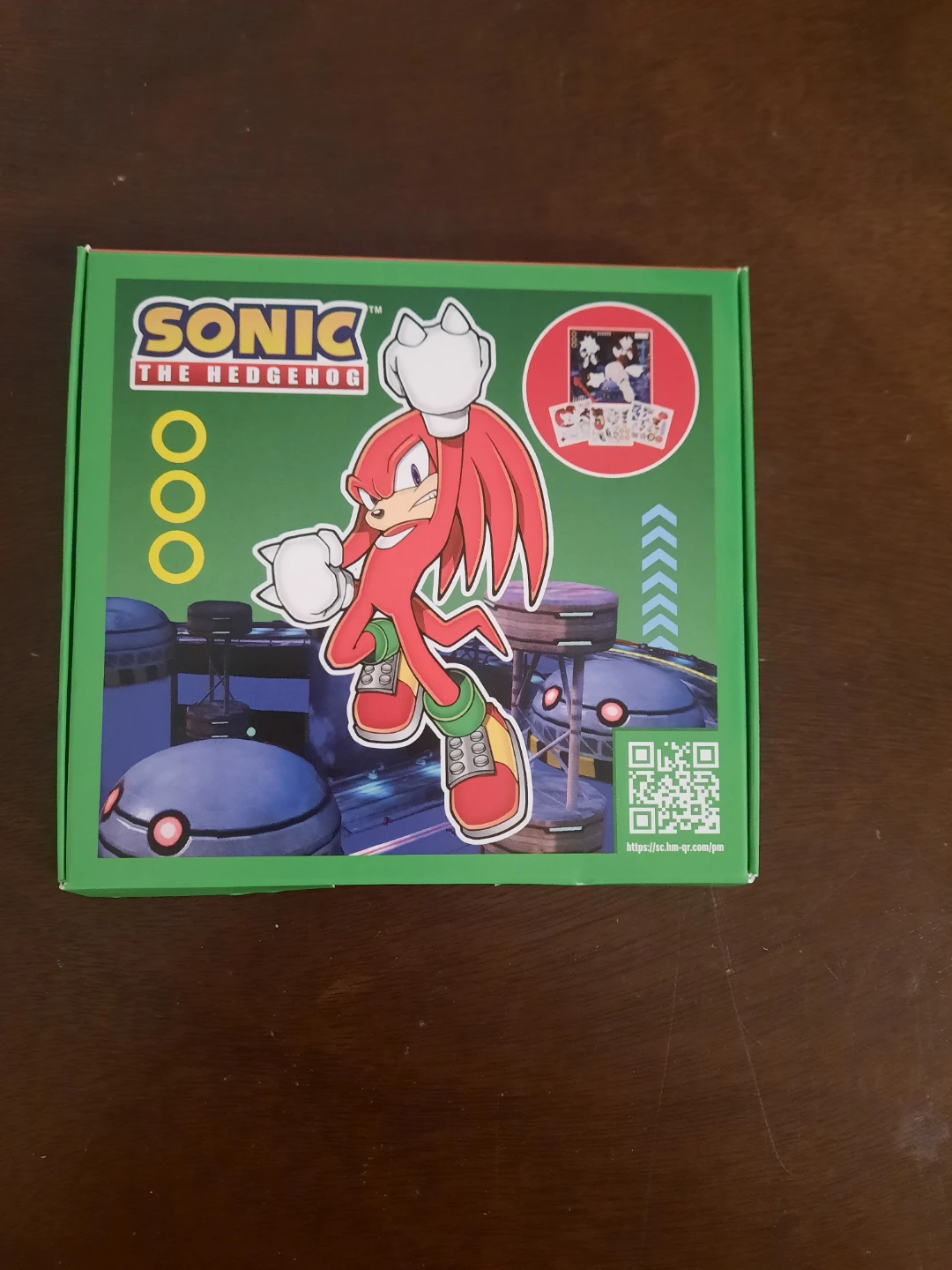 Sonic The Hedgehog Knuckles Box mcdonalds