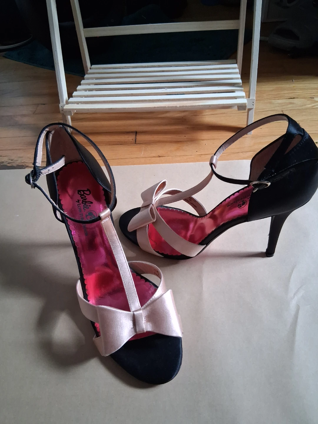 Barbie "by Town Shoes" T-Strap Heels with Bows
