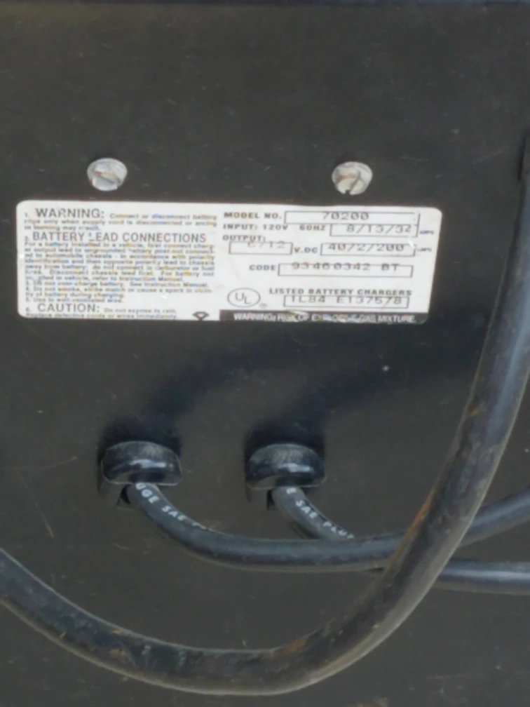EXIDE 70-200 Battery Charger and Starter - photo 5