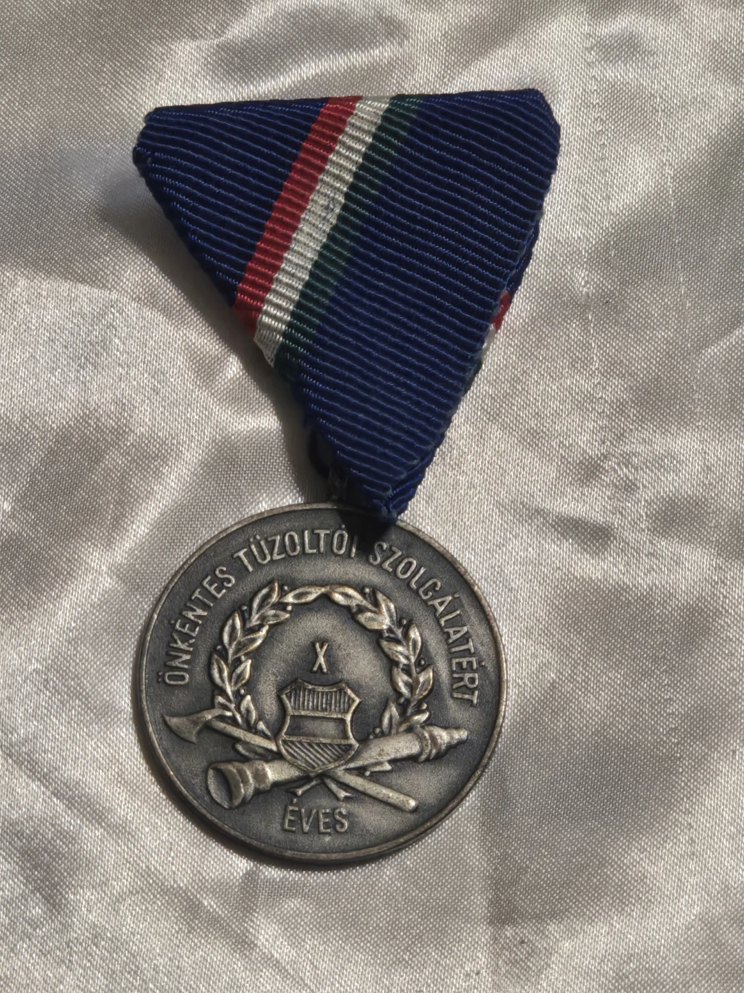 1958 Hungarian Firefighter Medal
