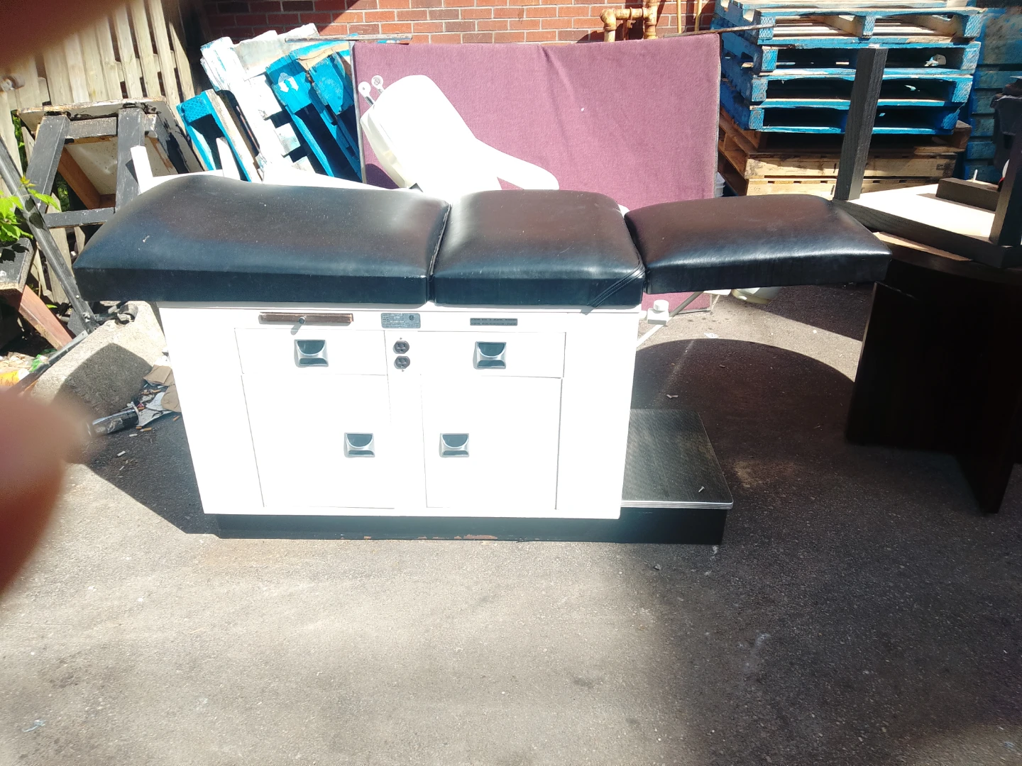 Exam Table with Storage
