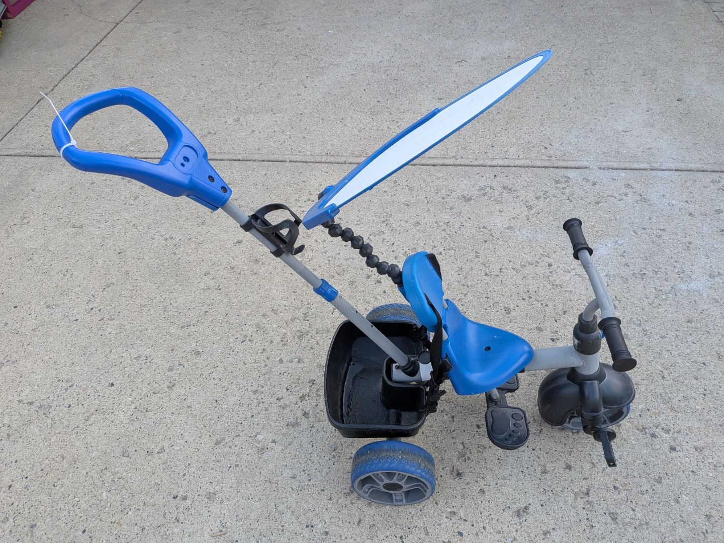 Smart Trike Blue and Grey Tricycle