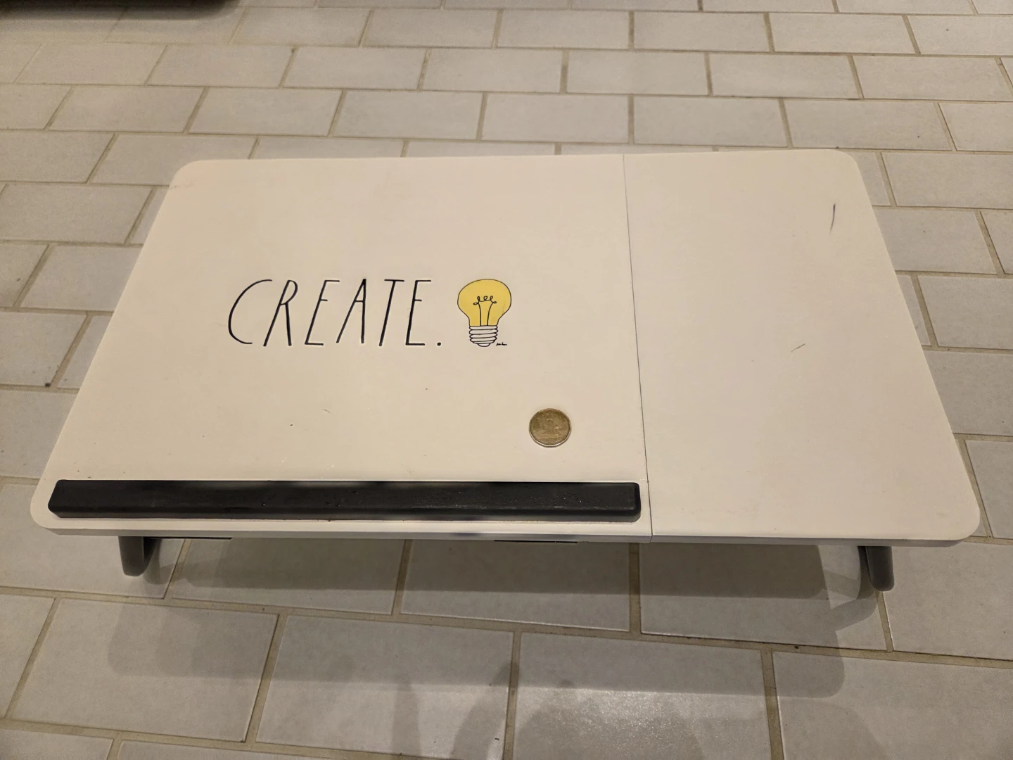 Adjustable Lap Desk with 'CREATE' design