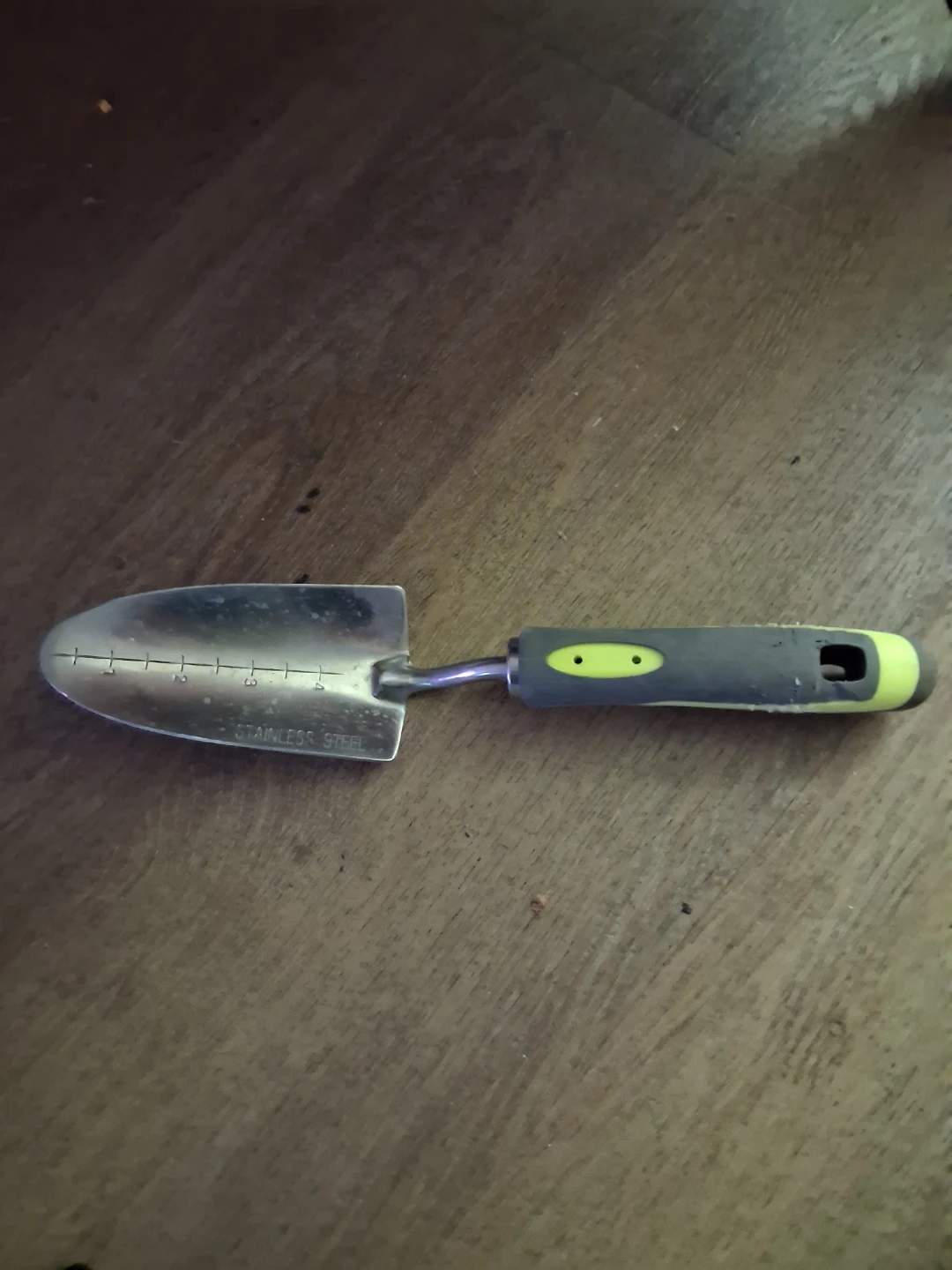 Stainless Steel Garden Trowel with Measurement Markings