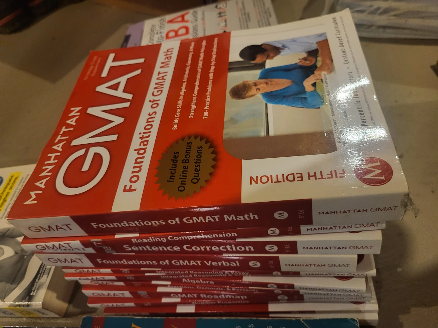GMAT & GRE Prep Books Bundle - photo 2