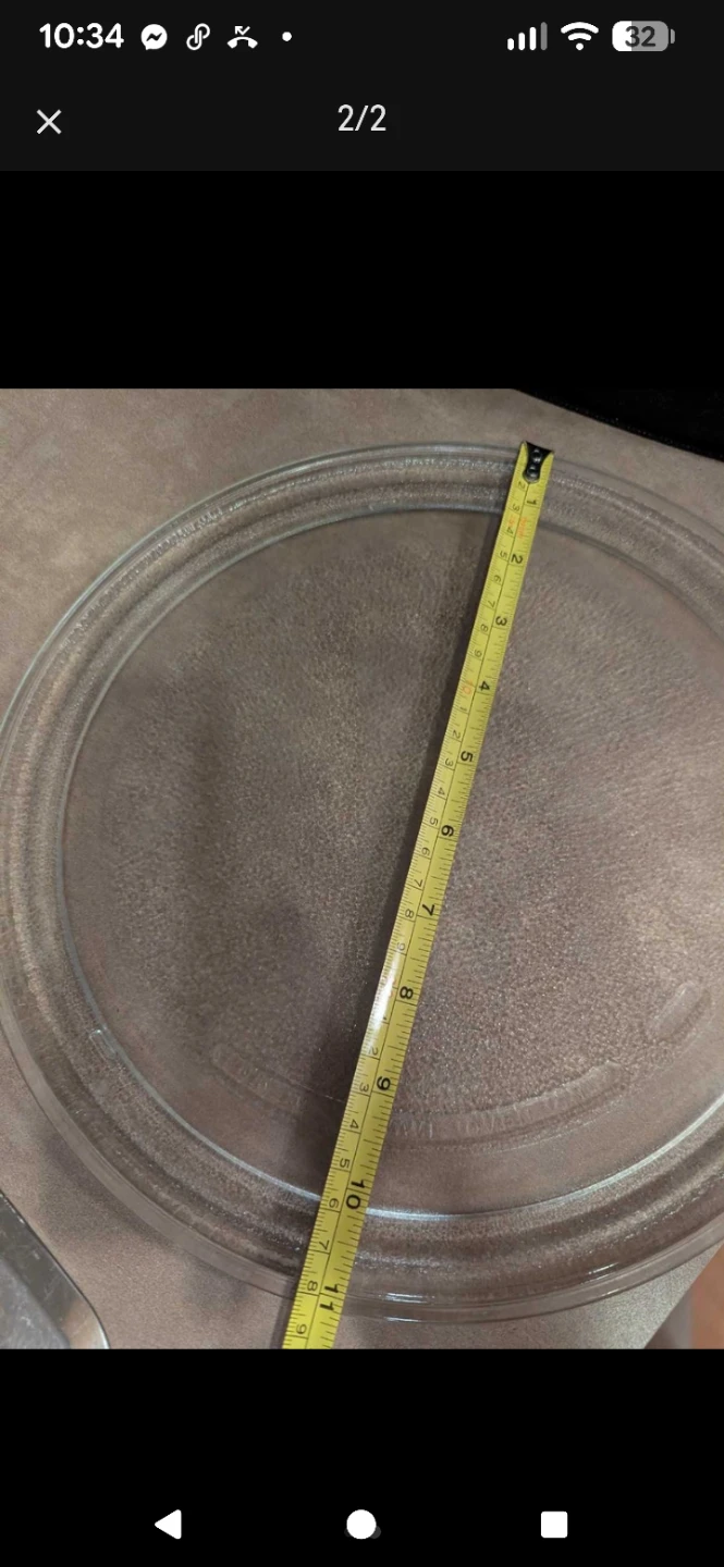 2 used microwave plates $5ea - photo 2