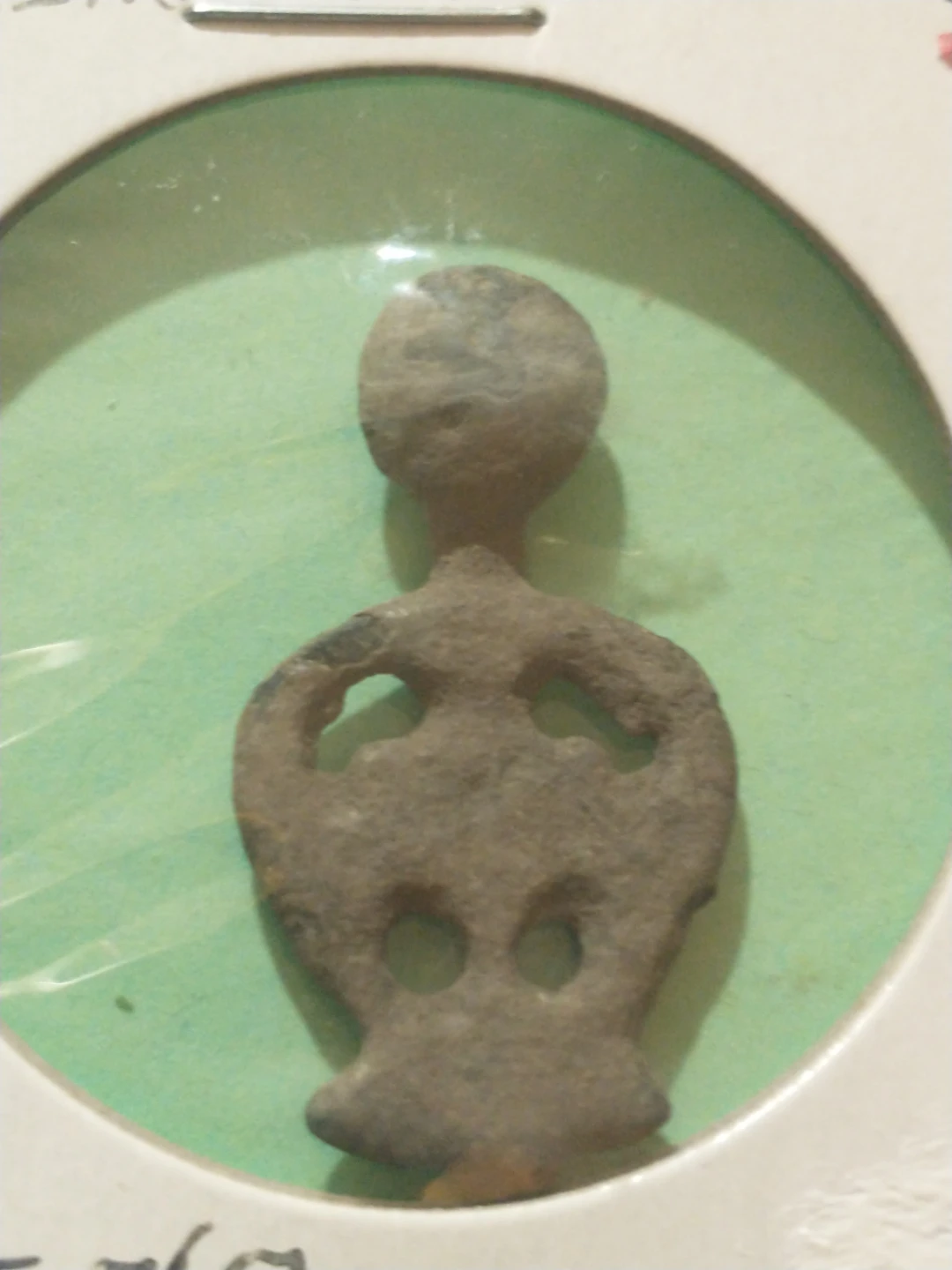 Vintage Metal Strap End