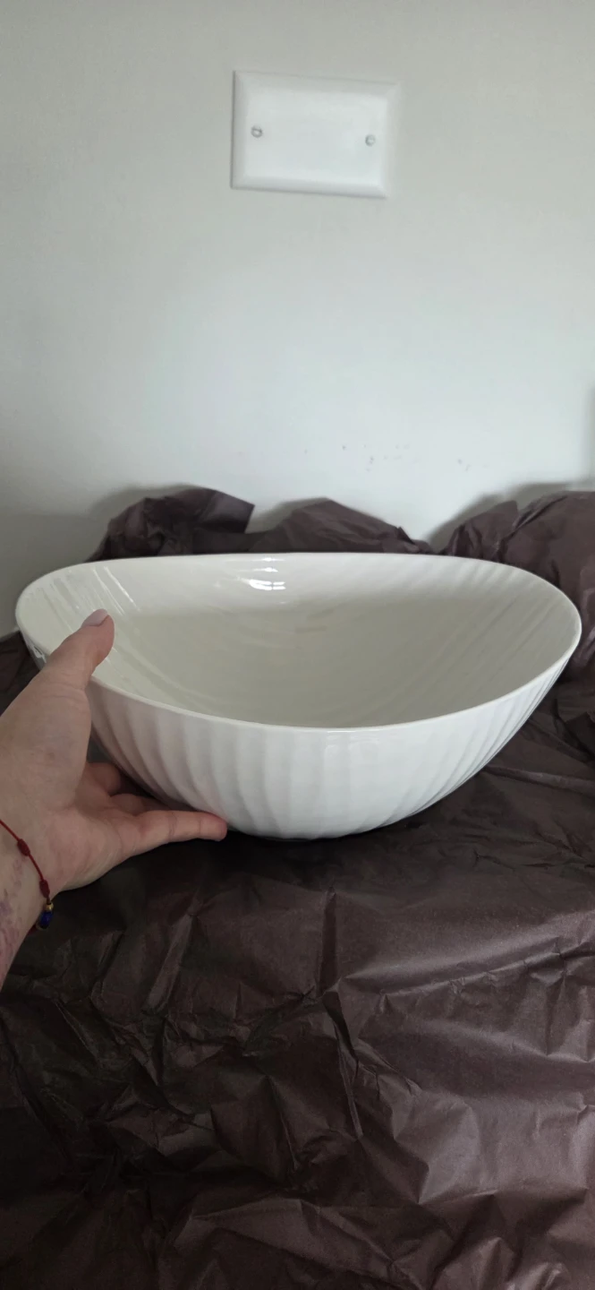 Salad/ serving bowl by Sophie Conran White Oak - photo 4