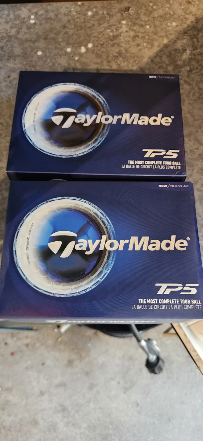 Two boxes TaylorMade TP5 Golf Balls - New - photo 2