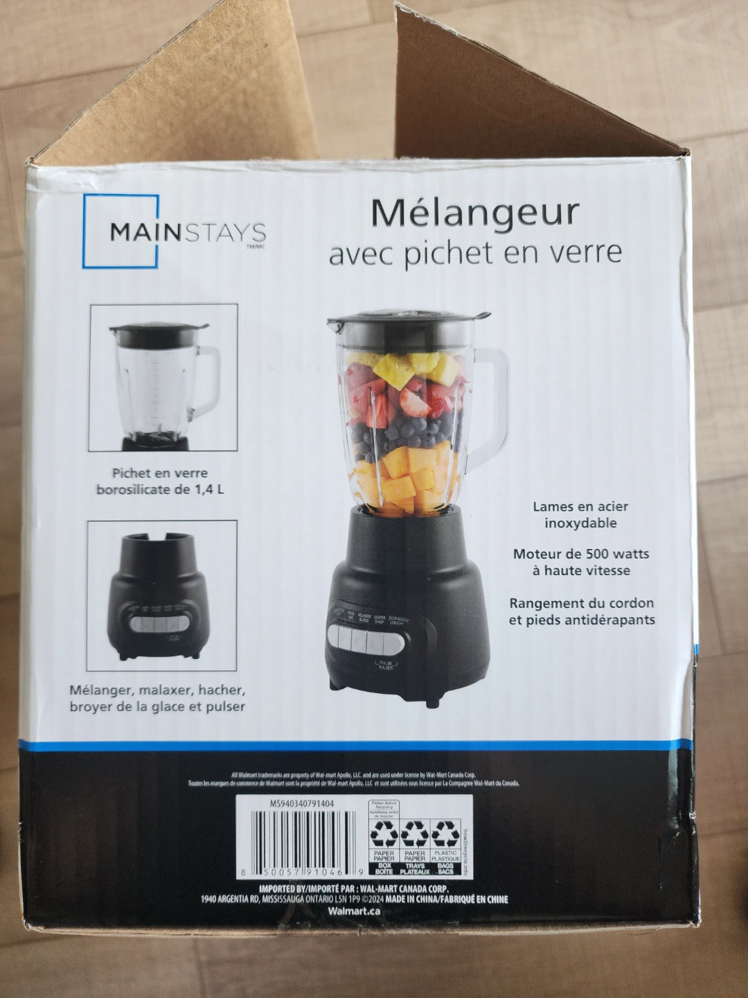 MAINstays Glass Jar Blender - photo 4