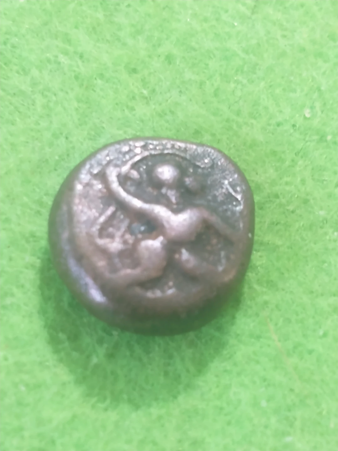 Unique 1336-1660 AD Vijayanagar Empire unattributed coin - photo 2