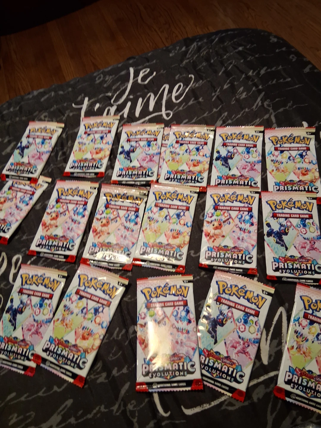 Pokemon Prismatic Evolutions Trading Card Game Booster Packs Lot