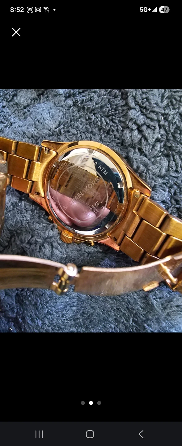 Michael Kors Women's Rose Gold Tone Watch - photo 2